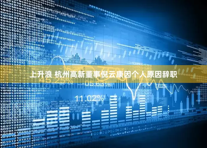 上升浪 杭州高新董事倪云康因个人原因辞职