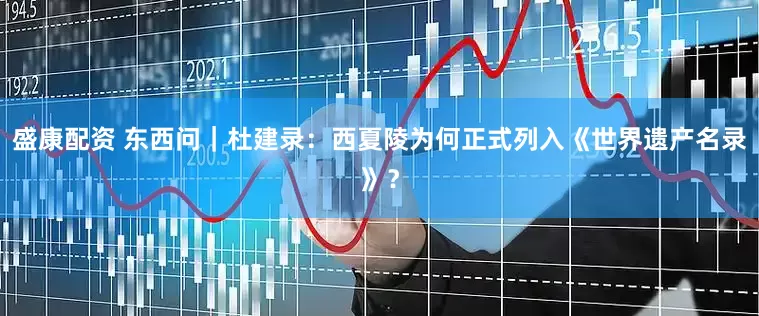盛康配资 东西问｜杜建录：西夏陵为何正式列入《世界遗产名录》？