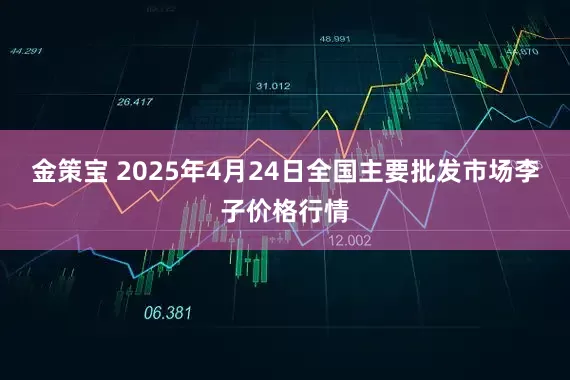 金策宝 2025年4月24日全国主要批发市场李子价格行情