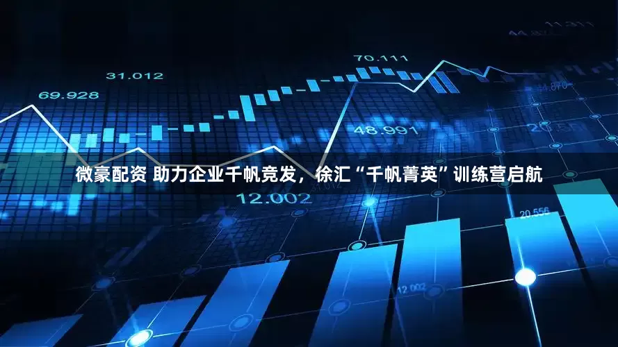 微豪配资 助力企业千帆竞发，徐汇“千帆菁英”训练营启航