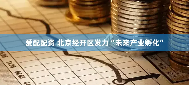 爱配配资 北京经开区发力“未来产业孵化”